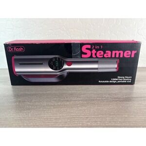 Dr Flash 2 in 1 Steamer Portable Handheld 1200W Fast Heating Rotatable Design